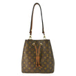 LOUIS VUITTON NeoNoe Monogram Canvas Shoulder Bag Brown