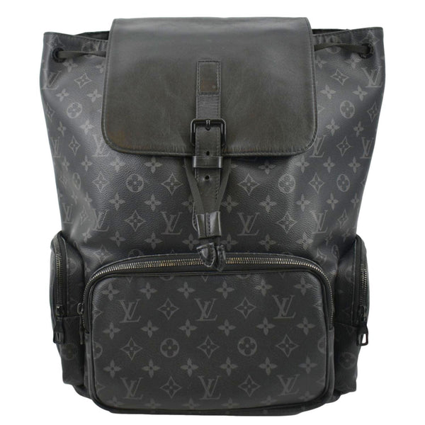 LOUIS VUITTON Trio Mnogram Eclipse Backpack Bag Black