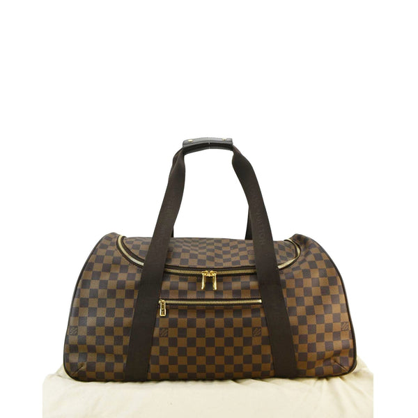 LOUIS VUITTON Neo Eole 55 Damier Ebene Travel Bag Brown