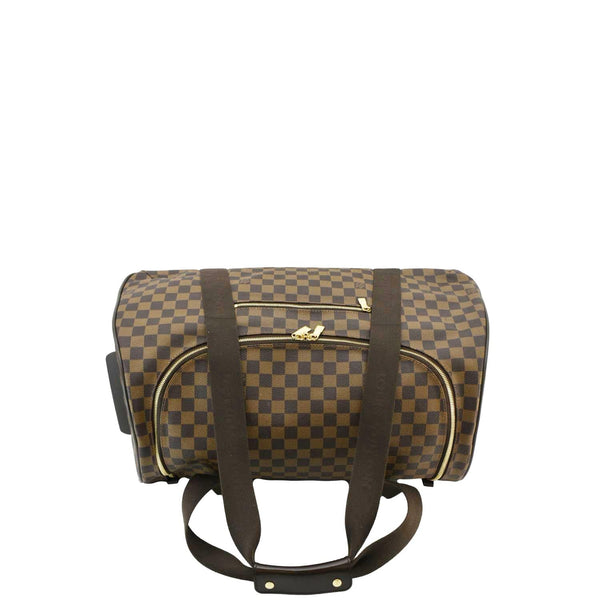 LOUIS VUITTON Neo Eole 55 Damier Ebene Travel Bag Brown