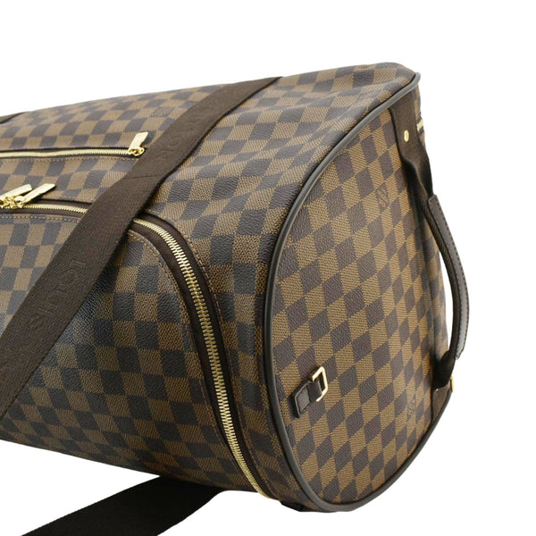 LOUIS VUITTON Neo Eole 55 Damier Ebene Travel Bag Brown