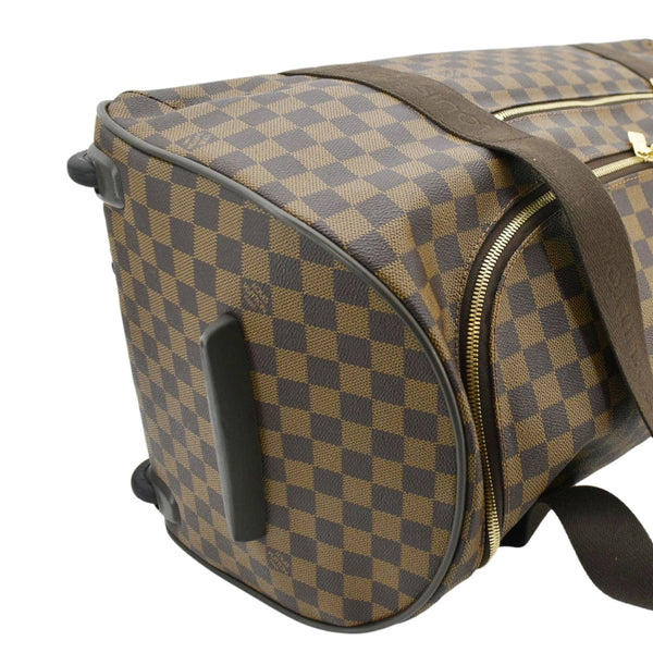 LOUIS VUITTON Neo Eole 55 Damier Ebene Travel Bag Brown