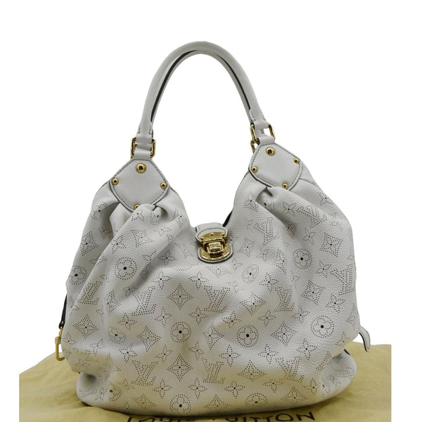 LOUIS VUITTON Solar Large Hobo Bag White back side look