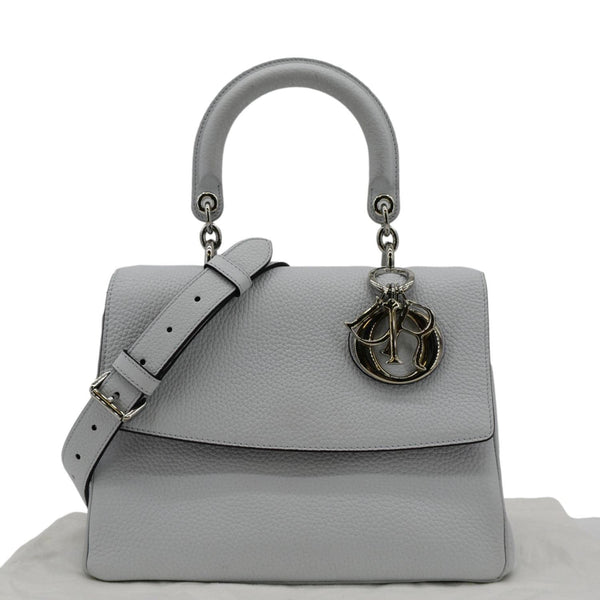 CHRISTIAN DIOR Be Dior Small Shoulder Bag Grey front side