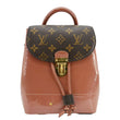 LOUIS VUITTON Hot Springs Patent Monogram Backpack Pink