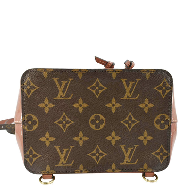 LOUIS VUITTON Hot Springs Patent Monogram Backpack Pink