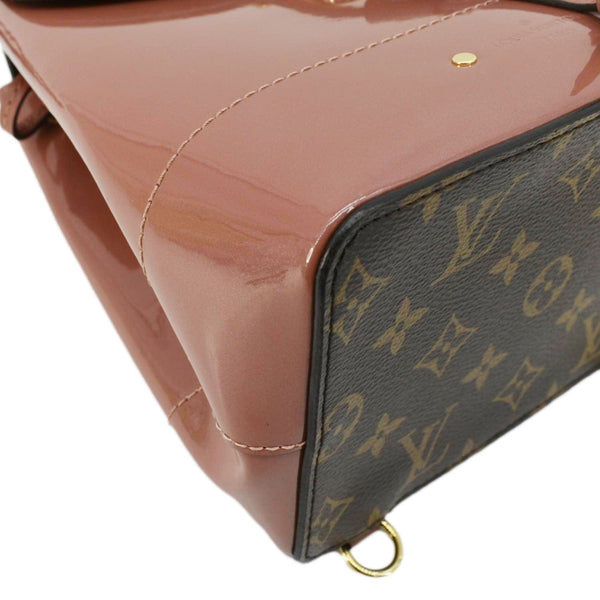 LOUIS VUITTON Hot Springs Patent Monogram Backpack Pink