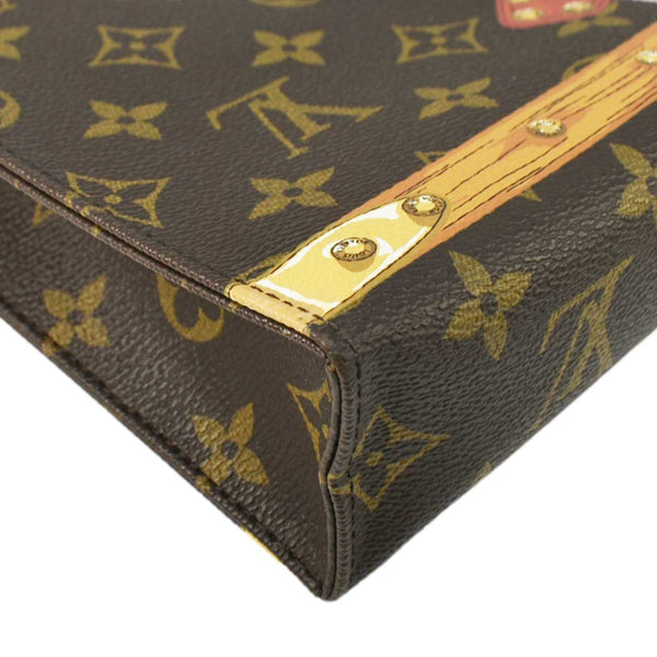 LOUIS VUITTON Summer Trunks Monogram Canvas Toiletry Pouch Brown