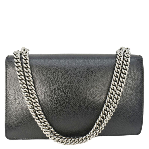 GUCCI Dionysus Small Leather Shoulder Bag Black 400249