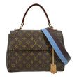 LOUIS VUITTON Cluny MM Monogram Canvas Shoulder Bag Brown