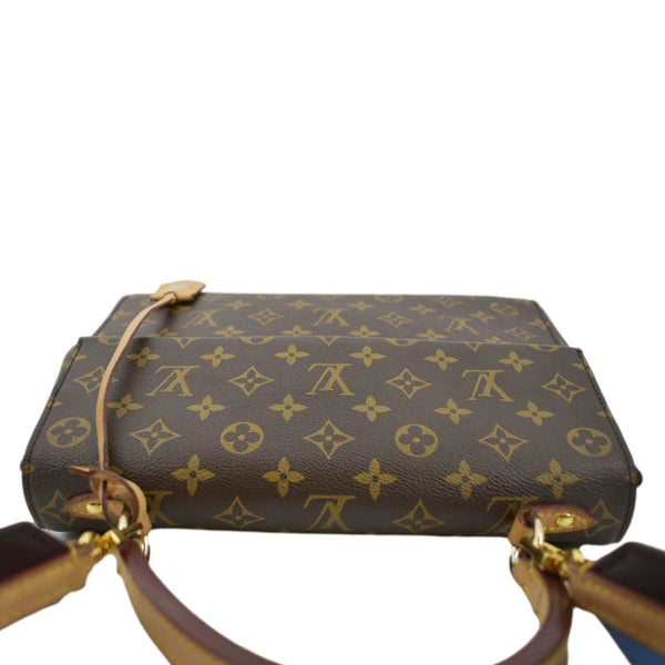 LOUIS VUITTON Cluny MM Monogram Canvas Shoulder Bag Brown