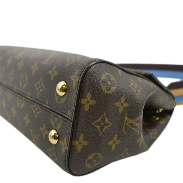 LOUIS VUITTON Cluny MM Monogram Canvas Shoulder Bag Brown