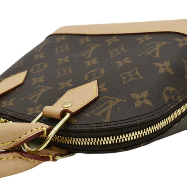 LOUIS VUITTON  Alma BB Monogram Canvas Crossbody Bag Brown