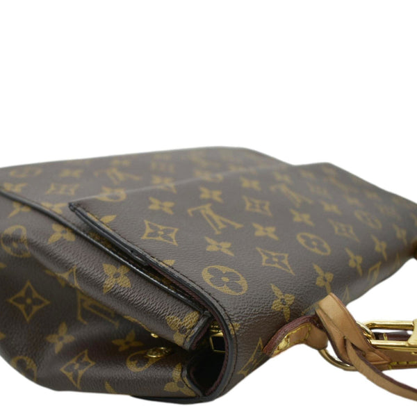 LOUIS VUITTON Cluny MM Monogram Canvas Shoulder Bag Brown