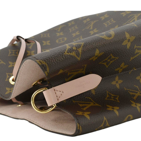 LOUIS VUITTON Neonoe MM Monogram Canvas Shoulder Bag Brown