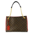 LOUIS VUITTON Surene MM Monogram Canvas Shoulder Bag Cherry