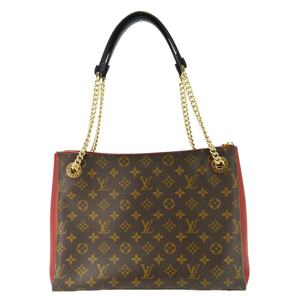 LOUIS VUITTON Surene MM Monogram Canvas Shoulder Bag Cherry