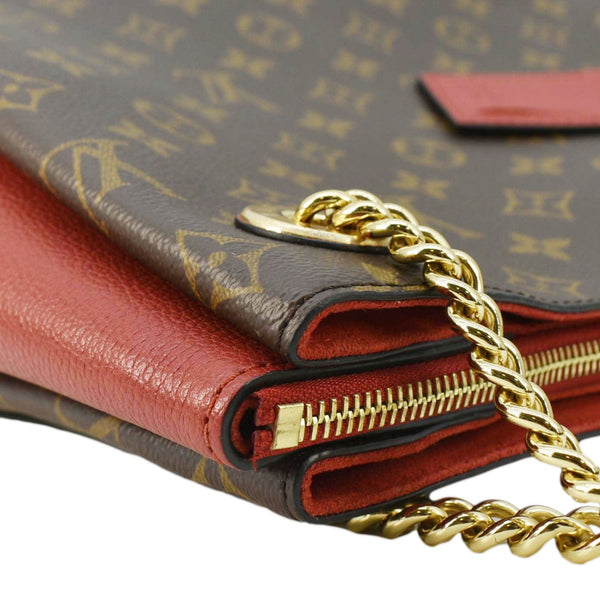 LOUIS VUITTON Surene MM Monogram Canvas Shoulder Bag Cherry