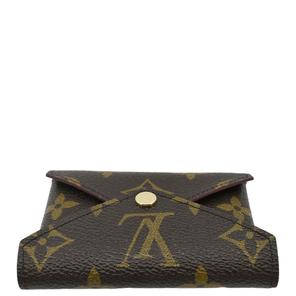 LOUIS VUITTON Kirigami Small Monogram Canvas Pochette Clutch Brown