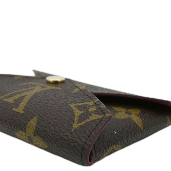 LOUIS VUITTON Kirigami Small Monogram Canvas Pochette Clutch Brown