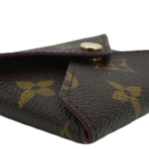 LOUIS VUITTON Kirigami Small Monogram Canvas Pochette Clutch Brown