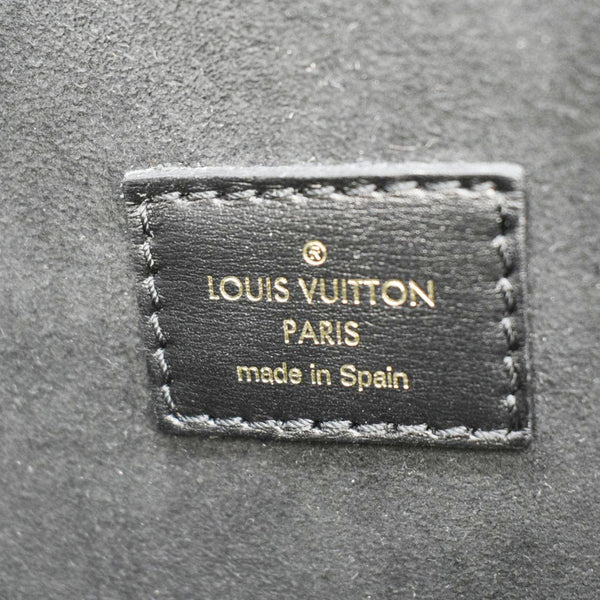 LOUIS VUITTON Dauphine 1854 Jacquard Shoulder Bag Black