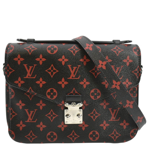 Louis Vuitton Handbag Lambskin Embossed Monogram Bag With Box & Dust Bag &  Card & Sling Belt & Sling Chain (J1004) - KDB Deals