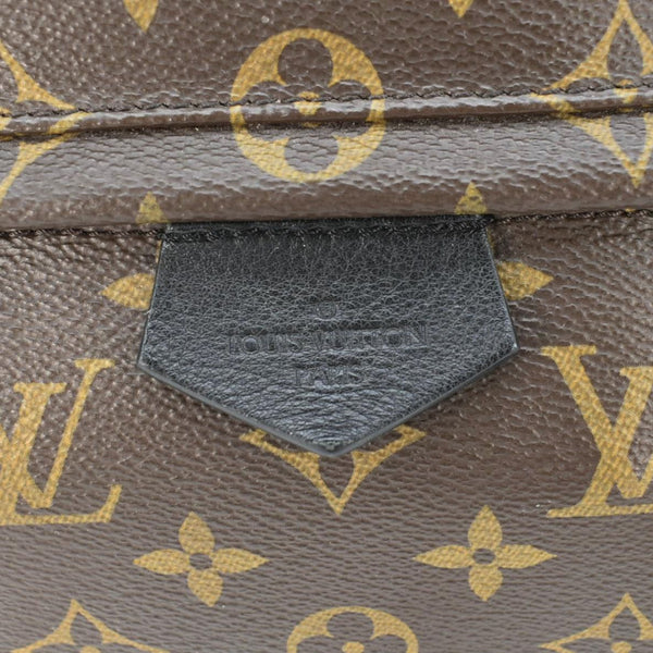 LOUIS VUITTON Palm Springs MM Monogram Canvas Backpack Brown