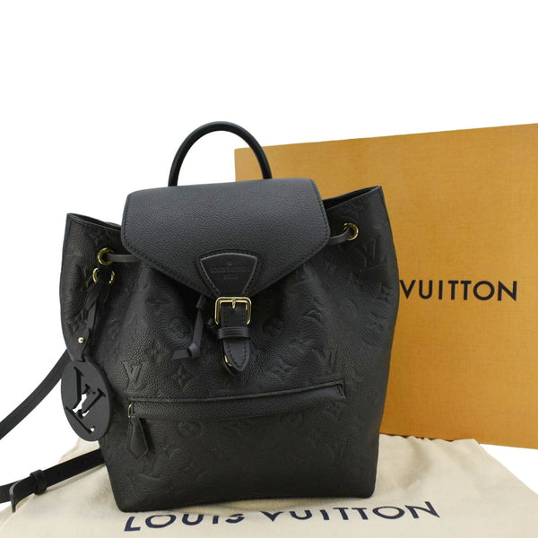 LOUIS VUITTON Montsouris NM PM Monogram Empreinte Backpack Black