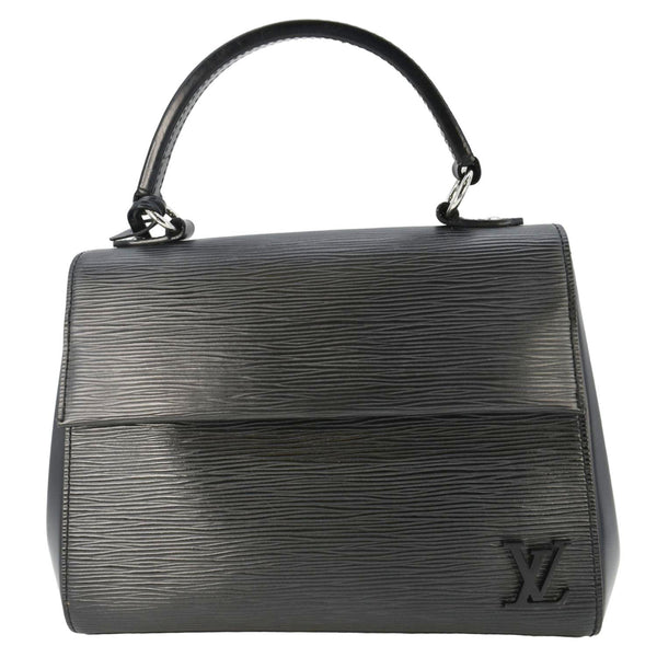 LOUIS VUITTON Cluny MM Epi Leather Crossbody Bag Black