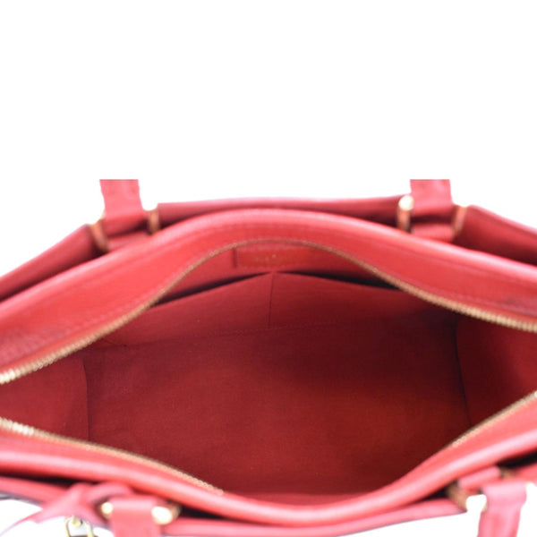 LOUIS VUITTON Popincourt NM Monogram Canvas Tote Bag Red