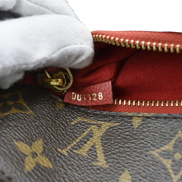 LOUIS VUITTON Popincourt NM Monogram Canvas Tote Bag Red