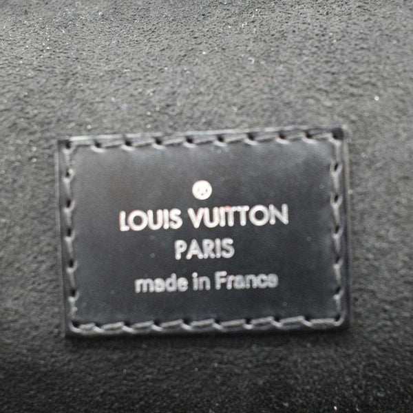 LOUIS VUITTON Cluny MM Epi Leather Crossbody Bag Black