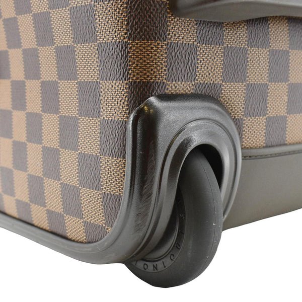 LOUIS VUITTON Business Pegase 55 Damier Ebene Suitcase Travel Bag Brown