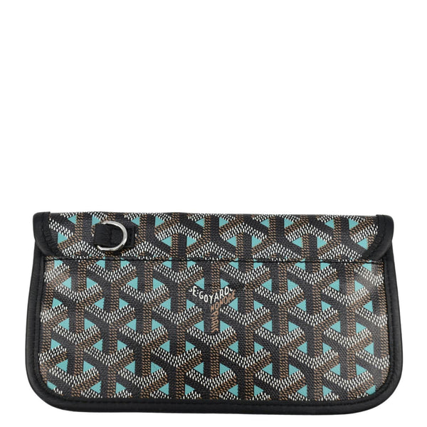 GOYARD Claire Voie Canvas Pouch Black