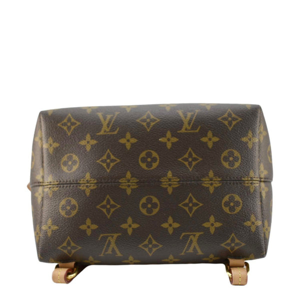 LOUIS VUITTON Montsouris PM Monogram Canvas Backpack Brown