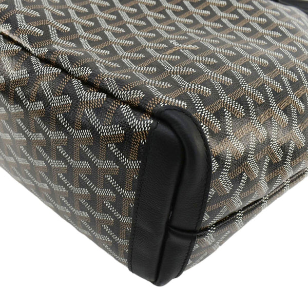 GOYARD Artois PM Canvas Shoulder Bag Black