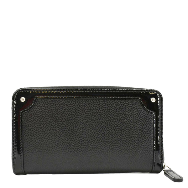 CHANEL CC Timeless Leather Zip Around Wallet Black