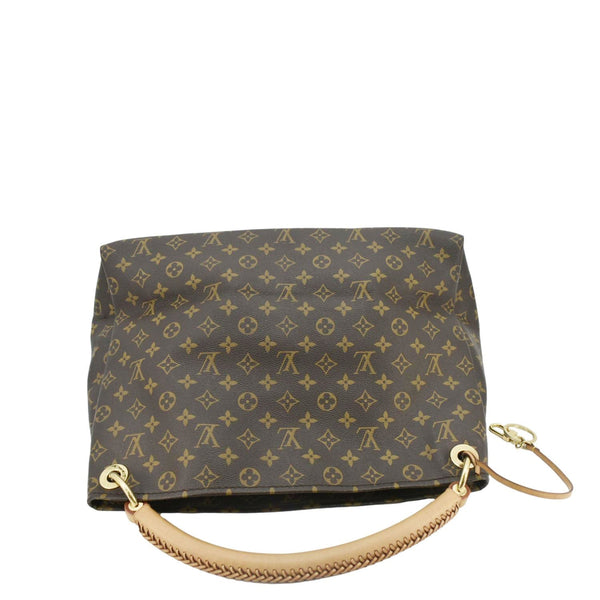 LOUIS VUITTON  Artsy MM Monogram Canvas Hobo Bag Brown