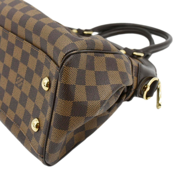 LOUIS VUITTON Trevi PM Damier Ebene Satchel Bag Brown