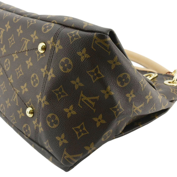 LOUIS VUITTON  Artsy MM Monogram Canvas Hobo Bag Brown