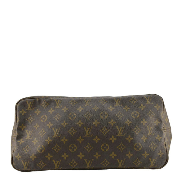 LOUIS VUITTON Neverfull GM Monogram Canvas Tote Bag Brown