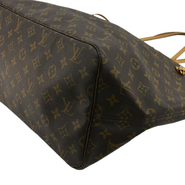 LOUIS VUITTON Neverfull GM Monogram Canvas Tote Bag Brown