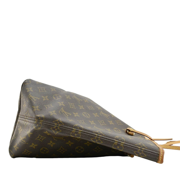 LOUIS VUITTON Neverfull GM Monogram Canvas Tote Bag Brown