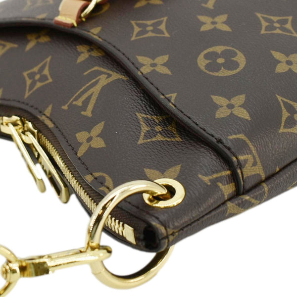 LOUIS VUITTON Odeon PM Monogram Canvas Shoulder Bag Brown