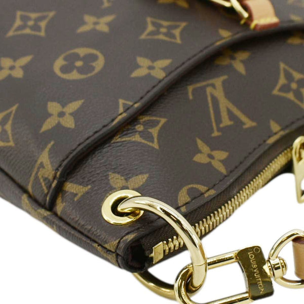 LOUIS VUITTON Odeon PM Monogram Canvas Shoulder Bag Brown