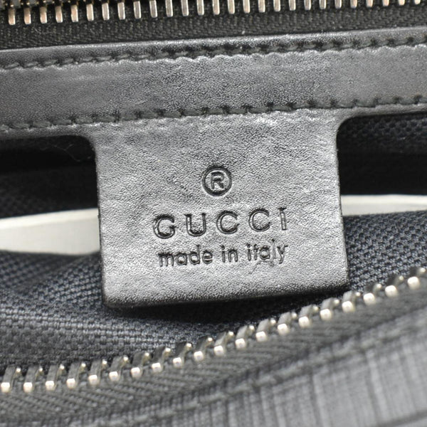 GUCCI GG Supreme Canvas Belt Bumbag Bag Black 474293