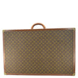 LOUIS VUITTON Bisten Vintage Monogram Canvas Travel Suitcase Bag Brown