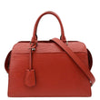 LOUIS VUITTON Vaneau MM Epi Leather Shoulder Bag Red