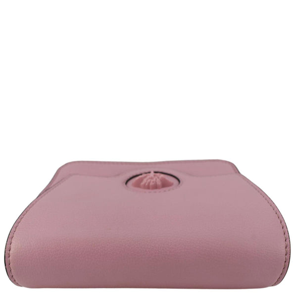 VERSACE La Medusa Small Leather Shoulder Bag Pink